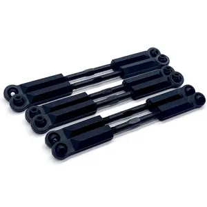 Arrma OUTCAST 4s 4x4 - TIE RODS, Steel , M4 x 85mm and 95mm Black w/ball ends ARA4410V2