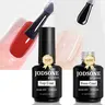 JODSONE 2 Bottles of Top Coat Base Coat Gel Polish Set Bright Surface At Home DIY Nail Salon Girl Gift