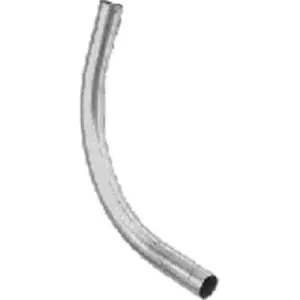 212 MAIN Halex 64420 2 in. Galvanized Steel UL Listed Electrical Metallic Tubing 90-Degree Elbow, Metal Construction