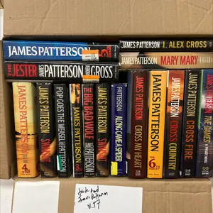 James Patterson Trade Hard Bundle 17 books