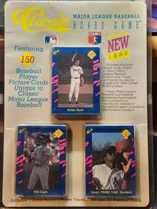 1990 Classic Major League Baseball Board Game | New 150 Cards