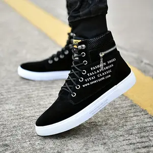 Comfort Rubber Sole Suede Men's Boots - Versatile Lace-Up Closure All Seasons and Occasions