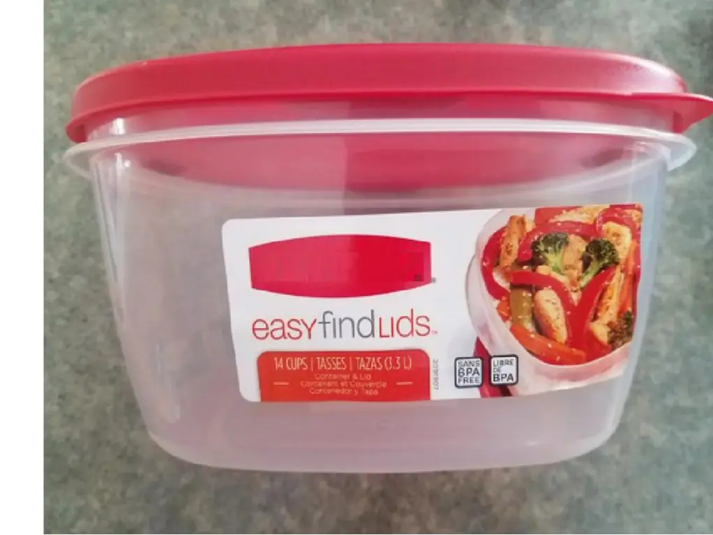 EasyFindLid 14 Cup Square Plastic Food Storage Container - Home Organizer -  Boxes, Organiser Kitchen Utensils - TikTok Shop