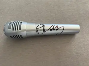 Signed Autographed Audio Microphone by Sean Combs (P Diddy, Puff Daddy, Puffy) with COA