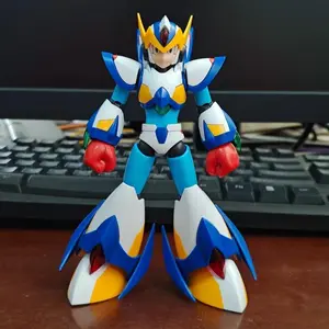 Rockman KP701 X Fifth Form Falcon Armor Model Kit Action Figures Desktop Ornament Doll Mega Man Boy Toy Gift Collectible