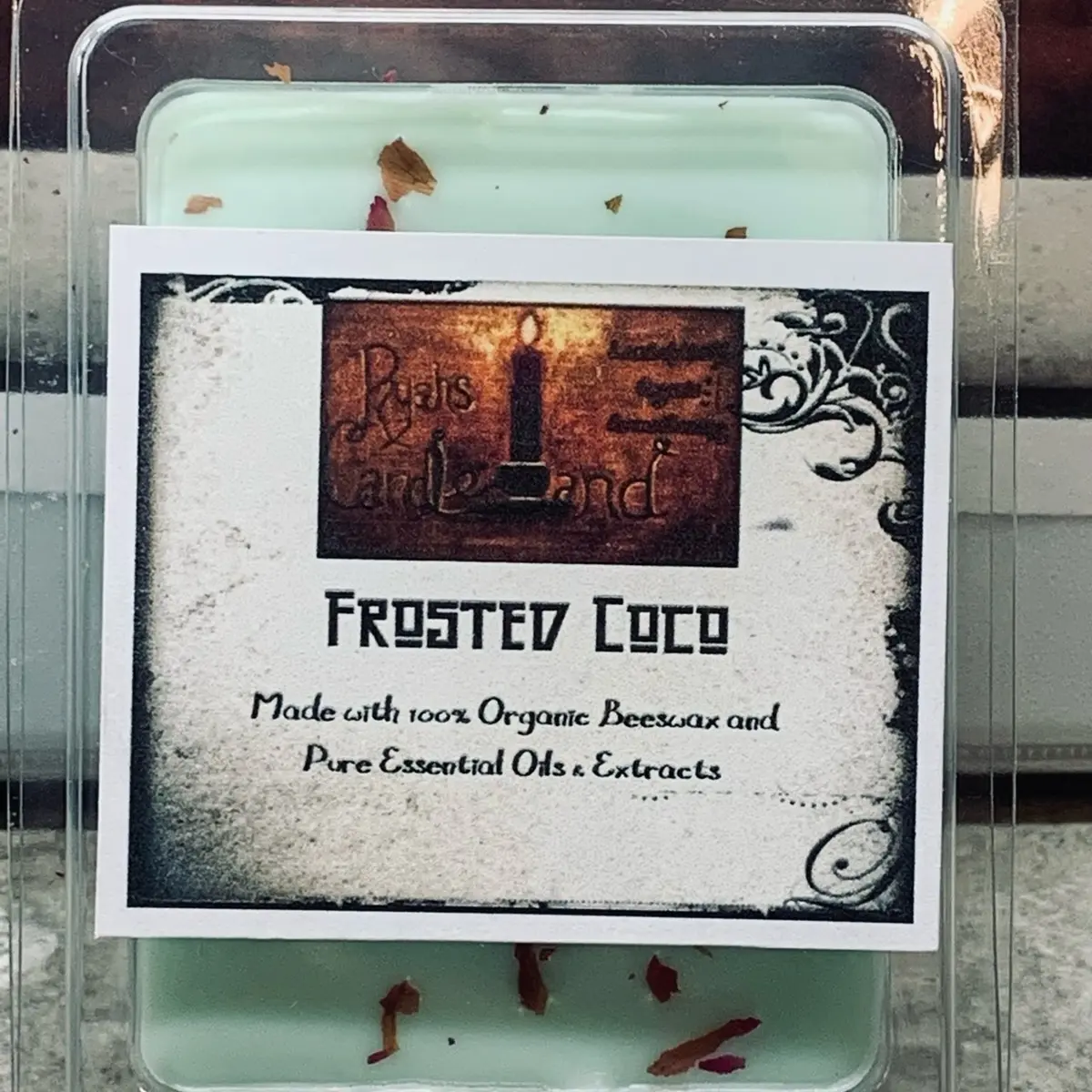 (Organic Beeswax melt) Brandname: Frosted CoCo