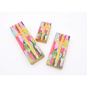 TradeCie Wood Cross Blocks Bright