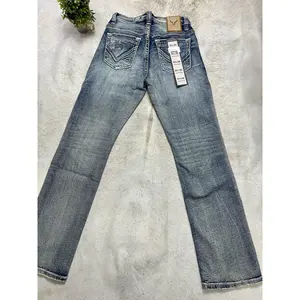 Robin Men's Light Wash Modern Boot  Jeans