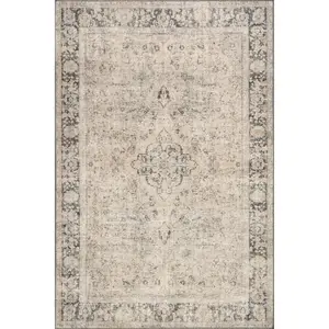 Hillstone Collection Brinly Traditional Vintage Medallion Area Rug