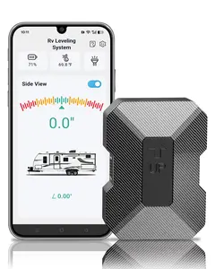 RV Wireless Leveling System Android App Real-Time Precision Ready to Use with Batteries,Compatible with Android and iOS