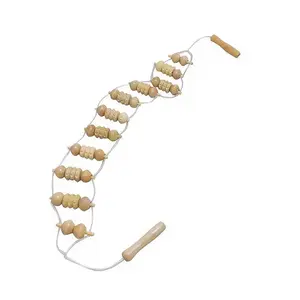 1Pcs Wooden Massage Tool Sets Massager Roller Body Gua Sha Back Massager NONE