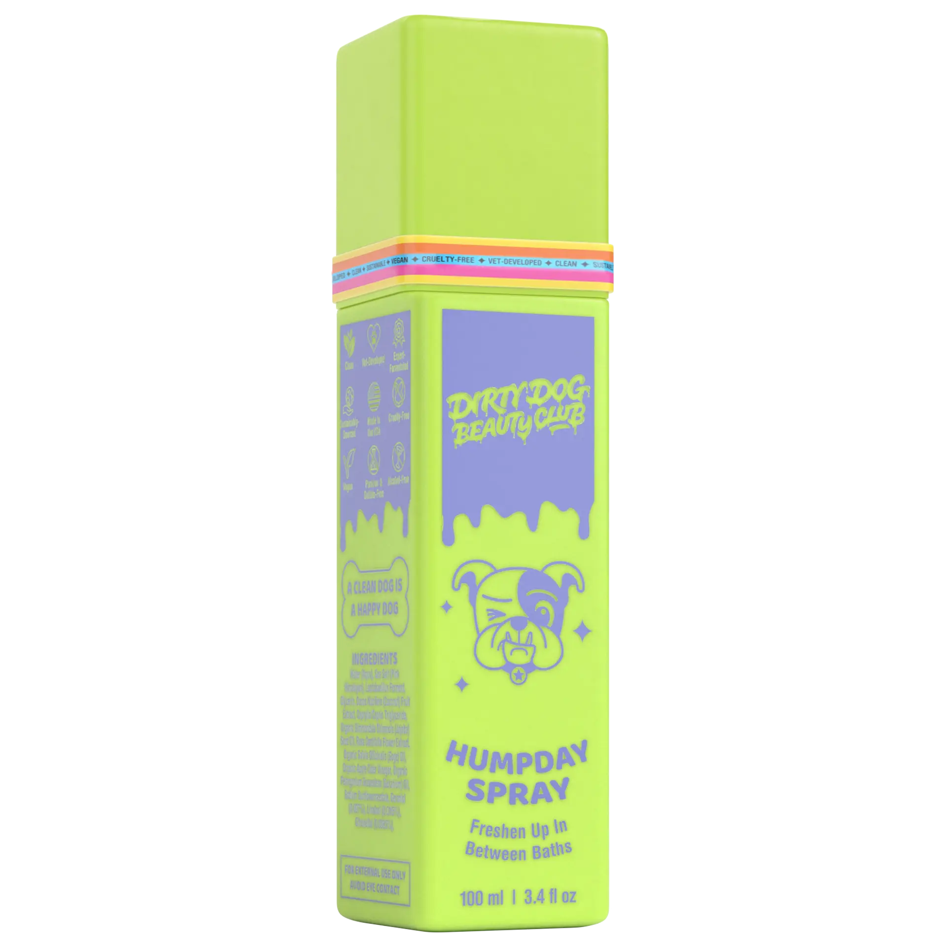 Humpday Spray for Dogs & Puppies - Odor Eliminating Mist with Organic Essential Oils - Balances Skin & Fur Freshness - 100 ml (3.4 oz), Sage Breeze Scent