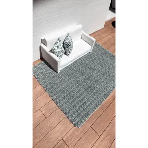 Muted Sage Green Rug