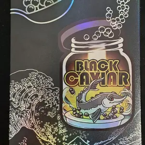 THE BLACK CAVIAR Sports and Memorabilia Box High-Quality Printing Design Rare Scarce Collectible Perfect for Football Basketball Baseball Fans