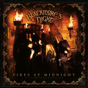 Blackmore's Night - Fires At Midnight  [VINYL RECORD - LP] Black, Colored Vinyl, Gatefold LP Jacket, Ltd Ed, Red, Anniversary Ed