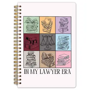 1 Spiral Notepad for Lawyers, 5.5x8.3 inches, high-quality lined pages, legal office and study supplies, professional diary, suitable for both men and women, ideal gift for lawyers