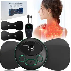 Microcurrent Neck Massager Mini Massager Cervical Spine Massager Shoulder and Neck Massager Portable Massage Patch