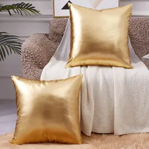 Decorative Pillow, Pillow Covers 18x18,Decorative Throw Pillow Covers Modern Metallic Shiny Cushion Cover,Throw Pillows for Bed Couch Sofa, Pillows