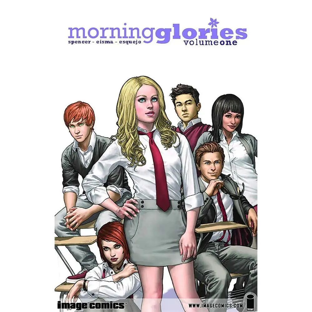 Used Comic Book - Morning Glories Volume 1 by Nick Spencer (Paperback, English, Image Comics, Prestigious Prep School Theme, Good Like New Condition), Comic Books, Soft Cover