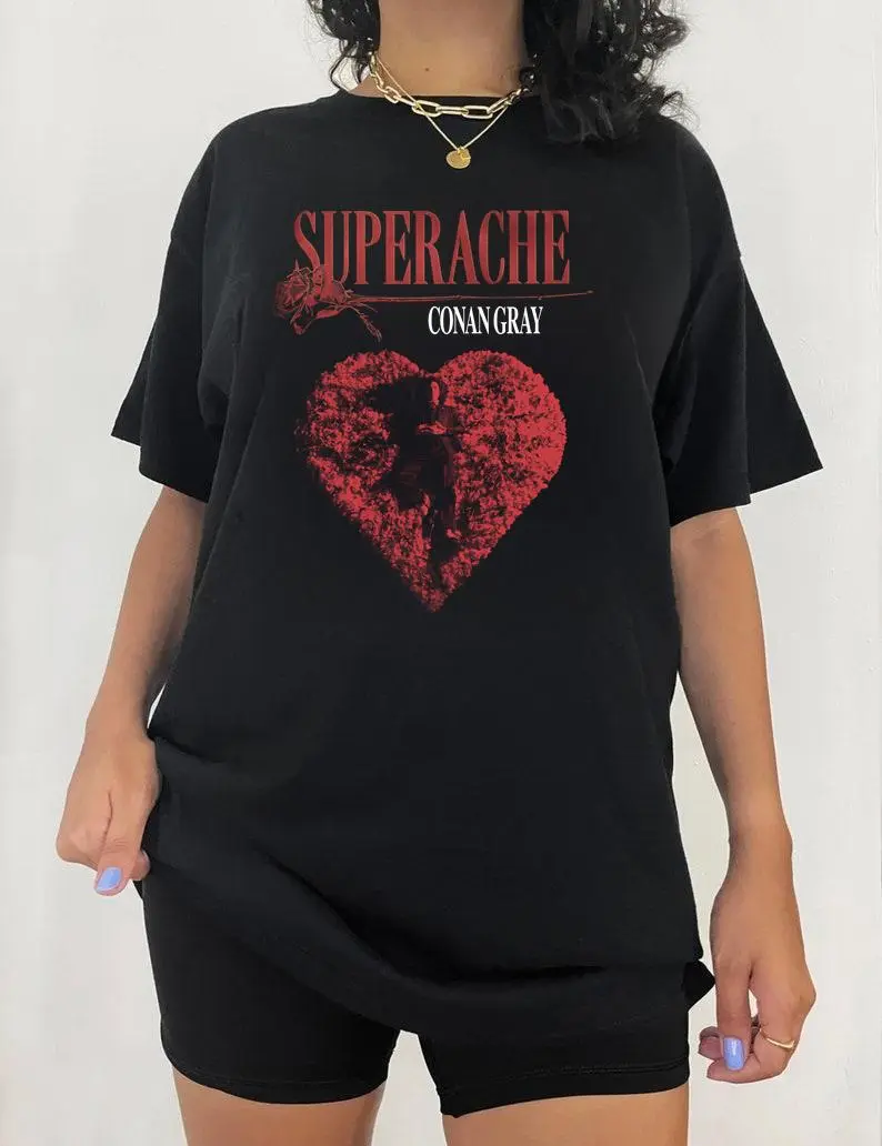 CONAN GRAY SHIRT, conan gray, conan gray merch, unisex superache, Cotton