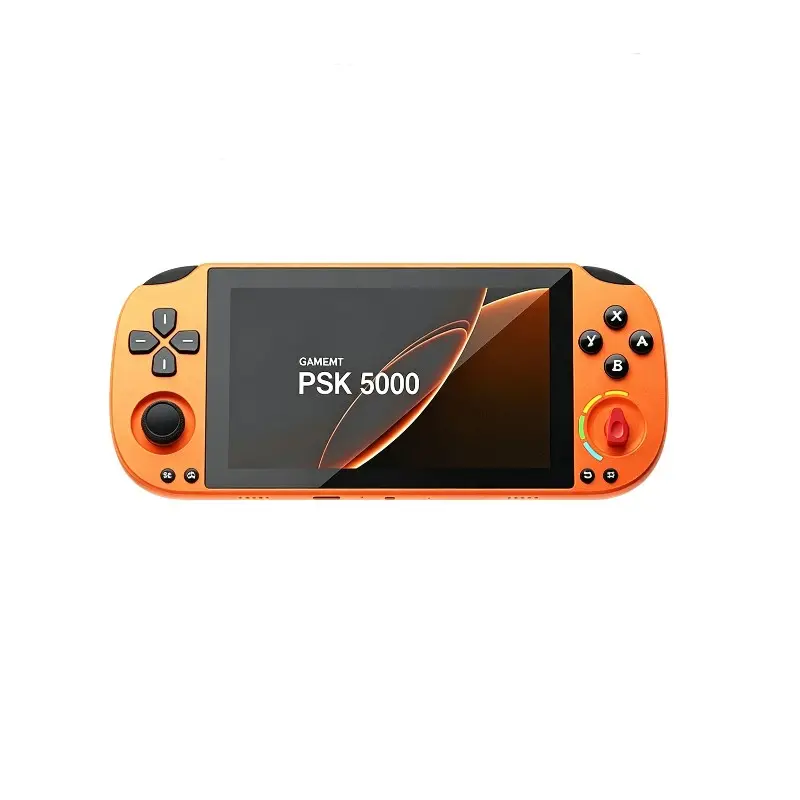Psk5000 Game Console, Handheld Game Consoles, Portable Handheld Console, Hall Effect Joystick, Dual Zone Buttons, Ps Remote Streaming, Cloud Gaming, Bluetooth-compatible 5.0, Android Games, Rechargeable Game Console