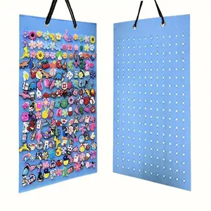 Heavy-duty wall-mounted shoe display stand, a space-saving vertical storage device for storing jewelry, shoes, handicrafts - suitable for shoes, beads, pins, labels - no assembly required