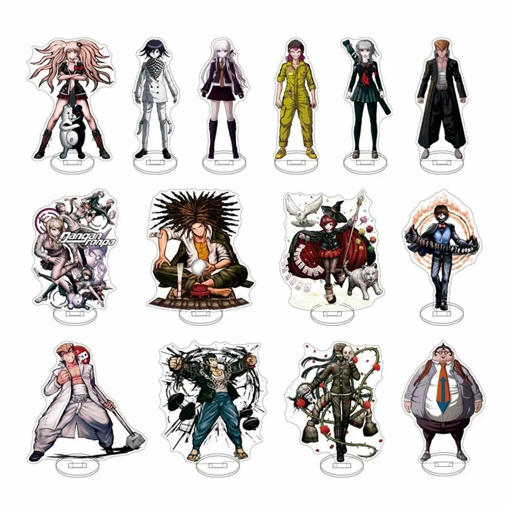 Anime Danganronpa: The Animation 15cm Acrylic Stand Junko Enoshima Celestia Ludenberg Tabletop Decoration Accessories Decor Gift