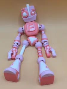 Pink Robot Fidget