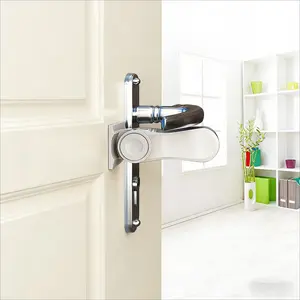 Single Door Handle Safety Lock, Pure Color Door Handle Lock, Home Decor Door Handle Lock, Bedroom Accessories, Secure and Stylish