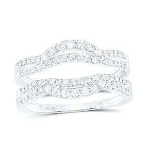 1/2Ctw-Dia Cn Enhancer Ring (3.45 grams)
