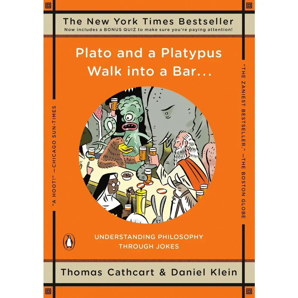 USED Book - Plato and a Platypus Walk Into a Bar . . .: Understanding Philosophy Through Jokes by Cathcart, Thomas (Paperback) - english