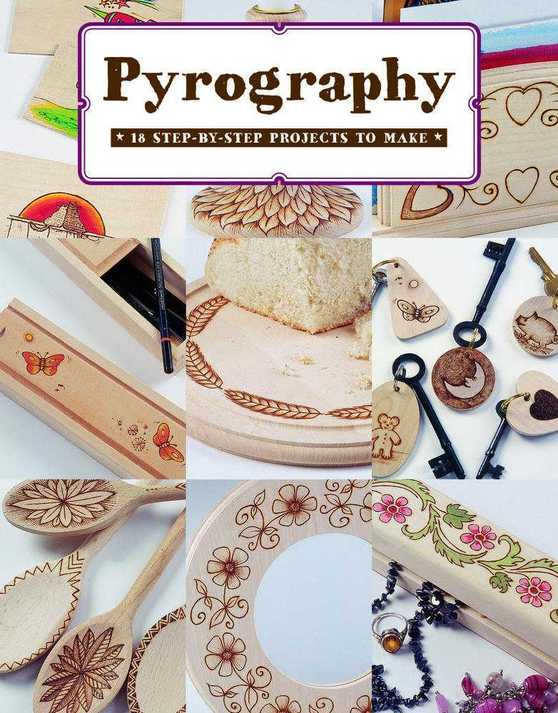 USED Book - Pyrography: 18 Step-By-Step Projects to Make by Neill, Bob (Paperback) - english
