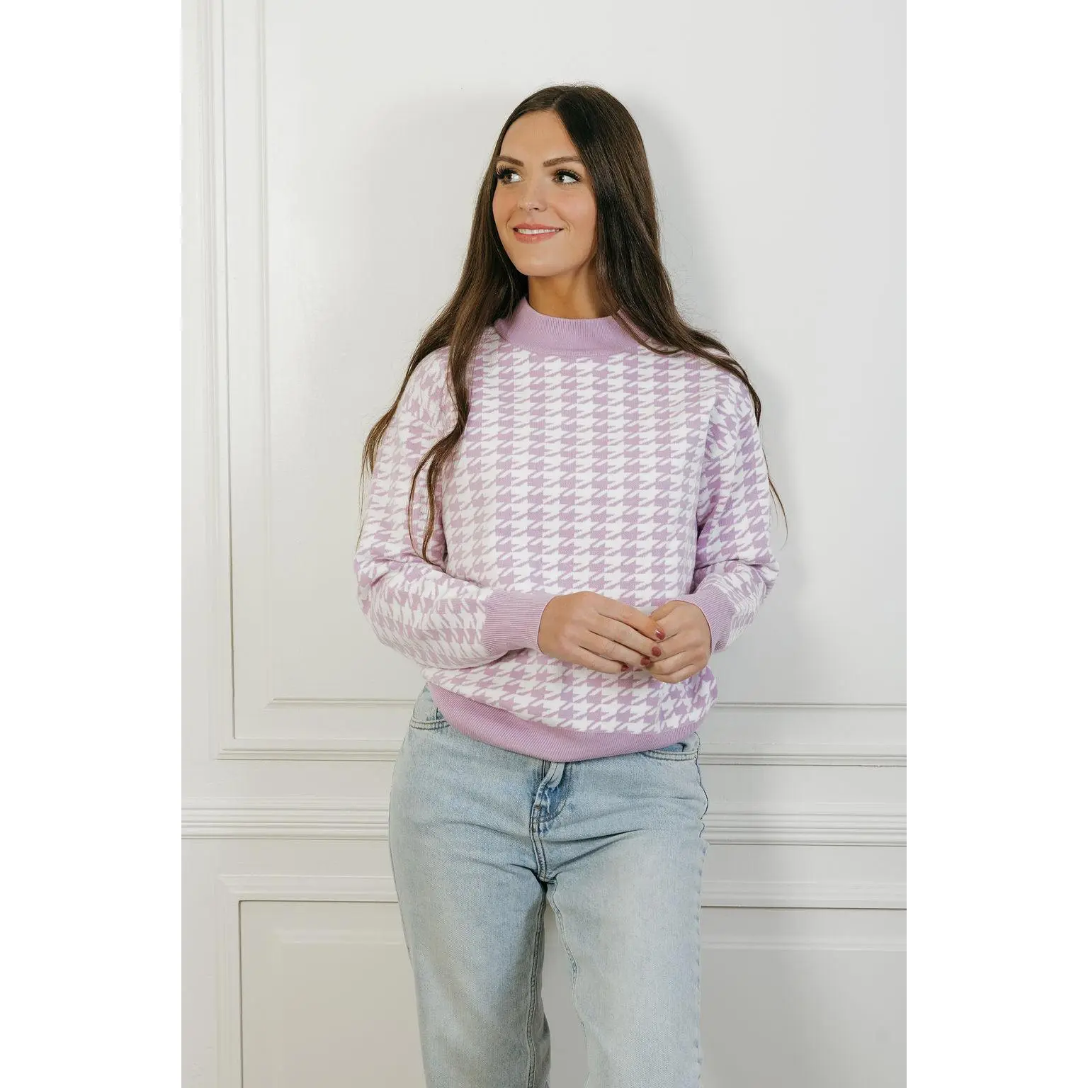 Terri Sweater-Purple