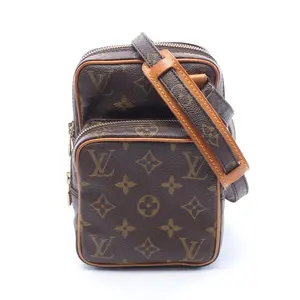 Pre-owned Louis Vuitton Canvas Shoulder Bags Mini Amazon Monogram Shoulder Bag