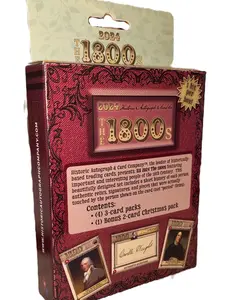2024 The 1800s - 4 Pack box - Historic Autographs