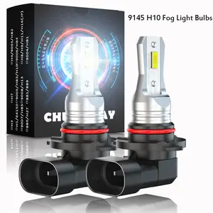 9145 H10 LED Fog Lights Bulbs for Chevy Silverado 1500 2500 HD 2003 2004 2005 2006 Car Custom Car Accessories
