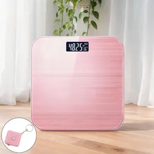 High Precision Electronic Weight Scale, Body Weight Scale, Multifunctional Health Monitor, Suitable for Home Bathroom Girls' Dormitory