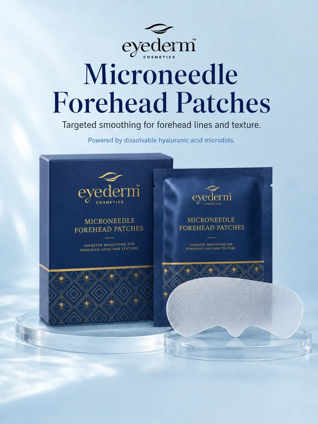 Microneedle Forehead Patches