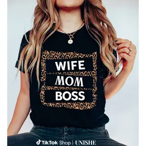 Women's Casual Letter Print Summer Top – Round Neck, Short Sleeve, Lightweight T-Shirt