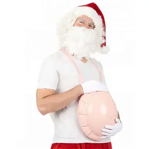 5pcs Novelty masquerade Santa Claus belly pregnant fake belly inflatable belly cosplay props inflatable belly