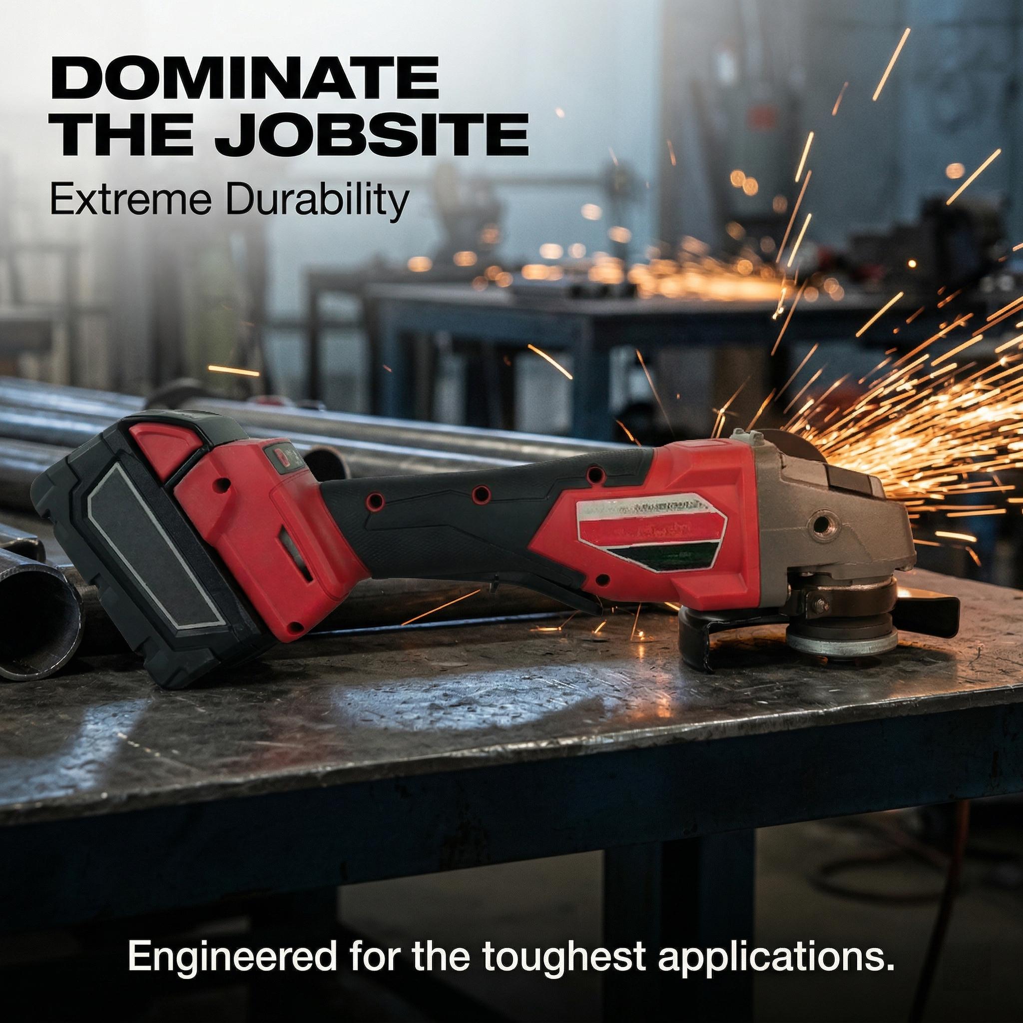 Milwaukee 18V 125mm Brushless Angle Grinder M14 Compact Design Metal Cutting Tool