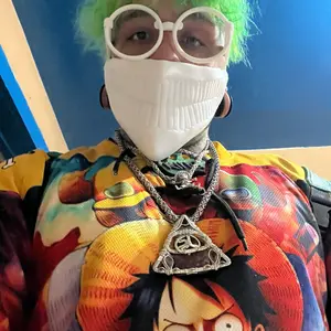 Okarun mask and glasses
