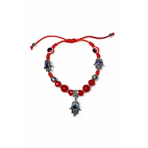 Pulsera Hamsa Hand con Mal de Ojo