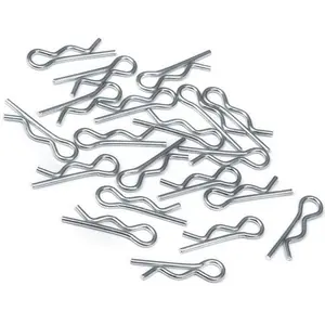 HPI Racing 6122 Body Pin Medium Silver (10)