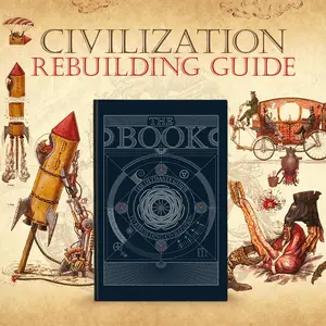 The Book: The Ultimate Guide to Rebuilding a Civilization - Inspirational Science Book for Adults with Over 400 Pages of Detailed Illustrations