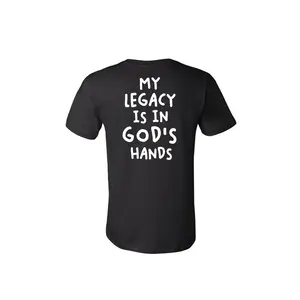 In God's Hands Tee - Black