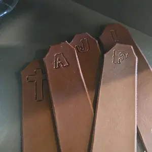 Leather Page markers