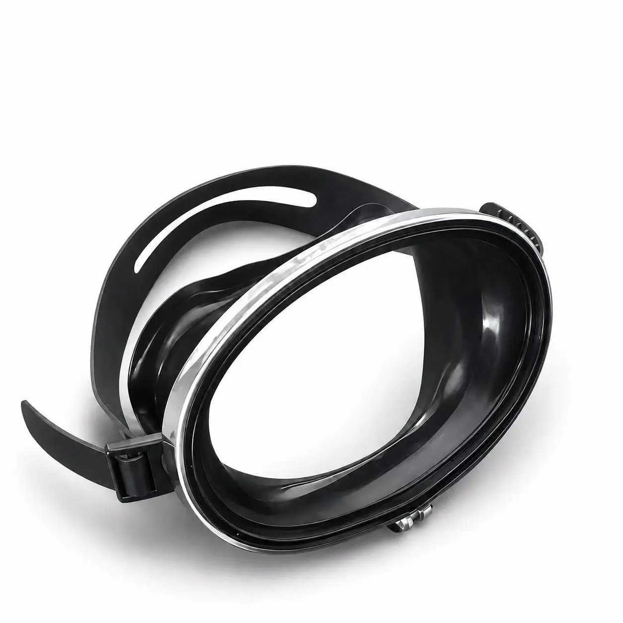 Diving Goggles Adult Premium Large Single Lens Diving Mask | Adjustable Head Strap + Silicone Skirt | High Definition Underwater Visibility for Snorkeling/Scuba Diving
