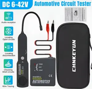 Automotive car electrical open and short circuit finder tester,Precise line finder for home wall line finding,line maintenance,tone generator cable line breaker fault finder,DC less than 42V car diagnostics,dealsforyoudays,Labor Day Sale  voltage tester