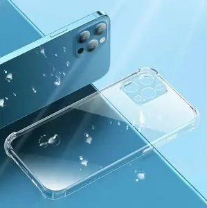 Clear Transparent Shockproof Bumpers Cases for iPhone 13/14